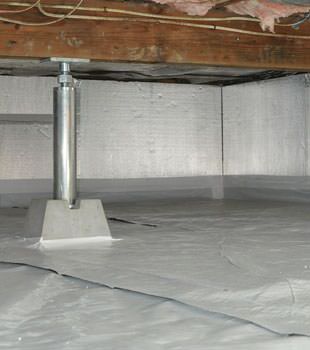 Installed crawl space insulation in Inver Grove Heights