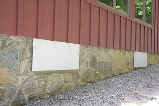 Airtight crawl space doors in Breckenridge