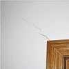 wall cracks along a doorway in a Lakeville home.