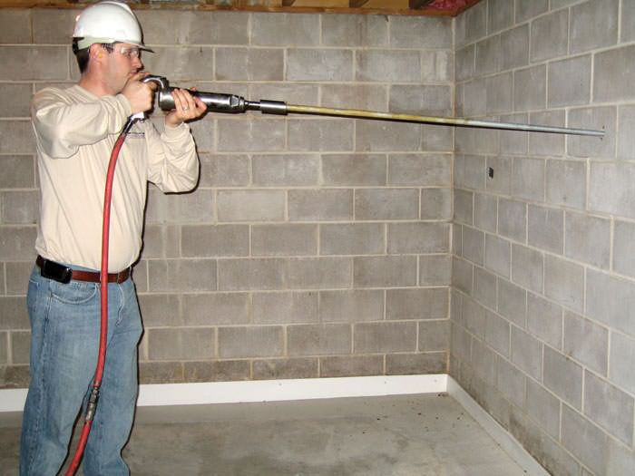 Collapsing Foundation Wall Repairs In Fargo Rochester Minneapolis Wall Anchors For Damaged Walls