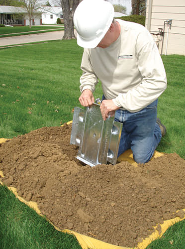Collapsing Foundation Wall Repairs In Fargo Minneapolis Rochester Wall Anchors For Damaged Walls
