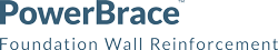 PowerBrace™ foundation wall reinforcement system