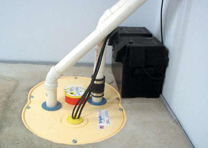 Inver Grove Heights installation of a submersible sump pump system