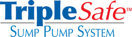 Sump pump system logo for our TripleSafe™, available in areas like Savage